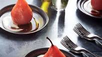Hibiscus Poached Pears Hibiscus Poached Pears