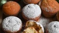 Vasilopita cupcakes Vasilopita cupcakes