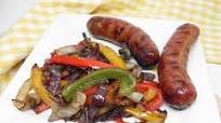 Grilled Italian Sausage with Peppers and Onions Grilled Italian Sausage with Peppers and Onions