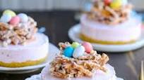 Mini No-Bake White Chocolate Strawberry Cheesecakes Mini No-Bake White Chocolate Strawberry Cheesecakes