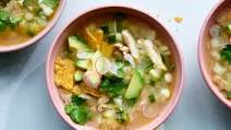 Brothy Chicken Soup With Hominy and Poblano Brothy Chicken Soup With Hominy and Poblano