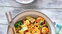 Szechuan Noodles with Garlic Shrimp Szechuan Noodles with Garlic Shrimp