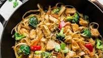 Mongolian Chicken Noodles Mongolian Chicken Noodles