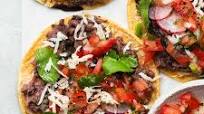 Black Bean & Cheese Tostadas Black Bean & Cheese Tostadas