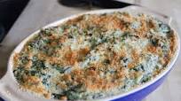 Parmesan-Crusted Creamed Spinach Parmesan-Crusted Creamed Spinach