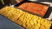Pizza with potatoes Pizza with potatoes