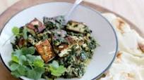 Saag Paneer With Cauliflower and Spinach Saag Paneer With Cauliflower and Spinach