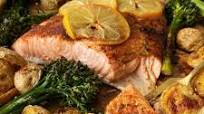 Easy Sheet Pan Salmon for Two Easy Sheet Pan Salmon for Two