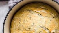 Dutch Oven Bread - No Knead Rosemary Bread Dutch Oven Bread - No Knead Rosemary Bread