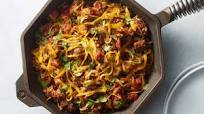 Taco-Zucchini Noodle and Beef Skillet Taco-Zucchini Noodle and Beef Skillet