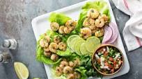 Blackened Shrimp Lettuce Wraps Blackened Shrimp Lettuce Wraps