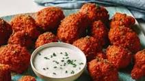 Air Fryer Buffalo Cauliflower Bites Air Fryer Buffalo Cauliflower Bites