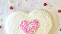Raspberry-Filled Heart Cake Raspberry-Filled Heart Cake