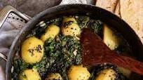 Vegan Saag Aloo (Spinach and Potato Curry) Vegan Saag Aloo (Spinach and Potato Curry)