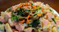Low glycemic index Potato salad with Pink sauce Low glycemic index Potato salad with Pink sauce