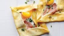 Ham and Egg Crepe Squares Ham and Egg Crepe Squares