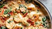 Creamy Garlic Butter Tuscan Shrimp Creamy Garlic Butter Tuscan Shrimp