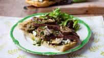Beef,Artichoke and Feta Bruschetta Beef,Artichoke and Feta Bruschetta