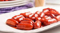 Crock Pot Mini Smoked Sausages With Grape Jelly Sauce Crock Pot Mini Smoked Sausages With Grape Jelly Sauce
