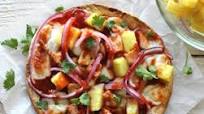 Gluten Free Hawaiian BBQ Chicken Flatbread Pizza Gluten Free Hawaiian BBQ Chicken Flatbread Pizza