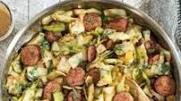Kielbasa and Cabbage Skillet Kielbasa and Cabbage Skillet