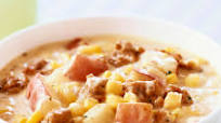 Crock Pot Corn and Ground Beef Chowder Crock Pot Corn and Ground Beef Chowder