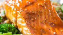 Maple Glazed Salmon Maple Glazed Salmon