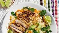 Vermicelli Noodle Bowls with Chicken Vermicelli Noodle Bowls with Chicken