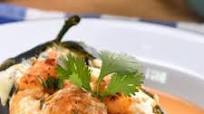 Chile Relleno con Salsa Chipotle Chile Relleno con Salsa Chipotle
