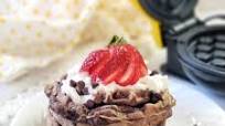 Double Chocolate Protein Waffles Double Chocolate Protein Waffles