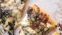 Smoked Mozzarella Spinach Pizza Smoked Mozzarella Spinach Pizza