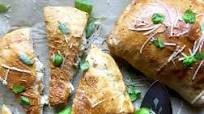 Chicken and Mushroom Calzone Chicken and Mushroom Calzone