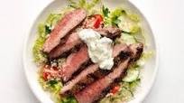Steak Salad with Tzatziki Steak Salad with Tzatziki