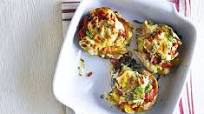 Pizza baked potato Pizza baked potato
