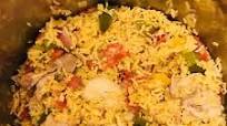 One Pot Spanish Chicken and Rice for Instant Pot (or any electric pressure cooker) One Pot Spanish Chicken and Rice for Instant Pot (or any electric pressure cooker)