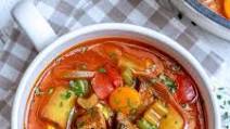 Easy Homemade Vegetable Beef Soup Easy Homemade Vegetable Beef Soup
