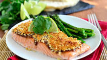 Crispy Baked Asian Salmon Crispy Baked Asian Salmon