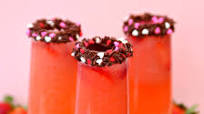 Chocolate Covered Strawberry Champagne Cocktail Chocolate Covered Strawberry Champagne Cocktail