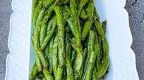 Air Fryer Garlic Roasted Green Beans Air Fryer Garlic Roasted Green Beans