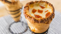 How to make a pizza cone How to make a pizza cone