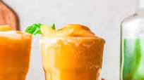 Frozen Peach Margaritas Recipe Frozen Peach Margaritas Recipe