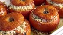 Tomatoes Stuffed with Rice Tomatoes Stuffed with Rice