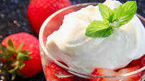 Strawberries Romanoff Strawberries Romanoff