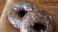 Glazed Chocolate Donuts Glazed Chocolate Donuts