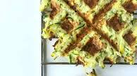 Savory Zucchini Waffles Savory Zucchini Waffles