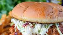 Slow Cooker BBQ Chicken Sandwich Slow Cooker BBQ Chicken Sandwich