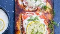 Cedar Plank Salmon Recipe with Creamy Dill Sauce Cedar Plank Salmon Recipe with Creamy Dill Sauce