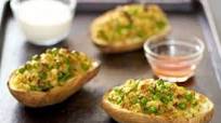 Indian Twice Baked Potatoes Indian Twice Baked Potatoes