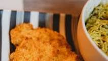 Garlic Panko Crusted Chicken Breast Air Fried Garlic Panko Crusted Chicken Breast Air Fried