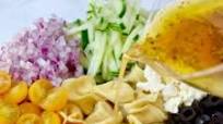 Greek Tortellini Pasta Salad Greek Tortellini Pasta Salad